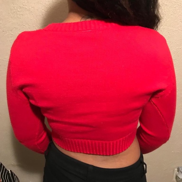 Cropped Mickey Mouse sweater - Picture 2 of 2